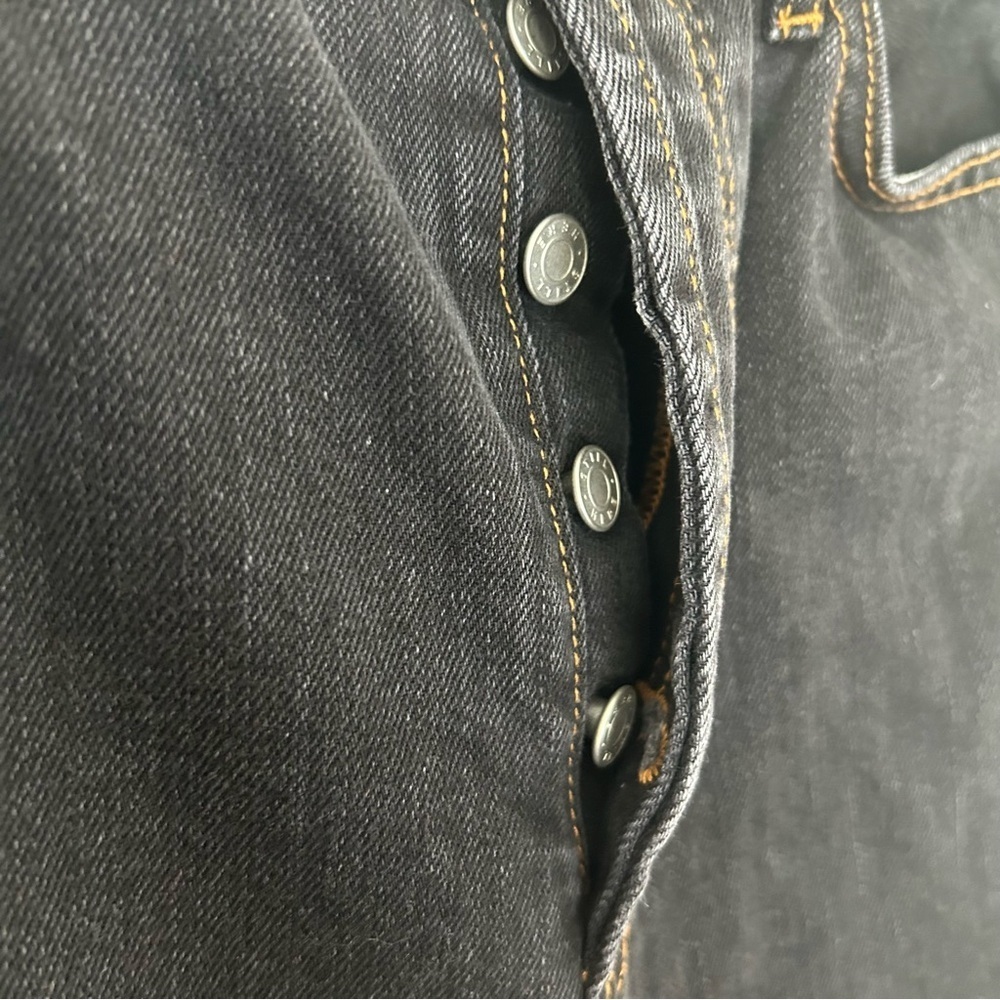 Still Here Childhood Jeans in Burgundy and Washed Black - Picture 5 of 8